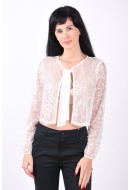 Bolero Dama Vila Vivilja Cover Up Cloud Dancer